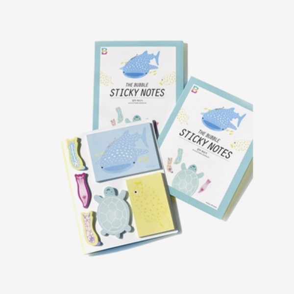 퐁당닷컴,땡처리, 포스트잇 점착 메모지_Sticky Notes,,더버블,스쿠버 acc > 다이빙 굿즈 > 스티커