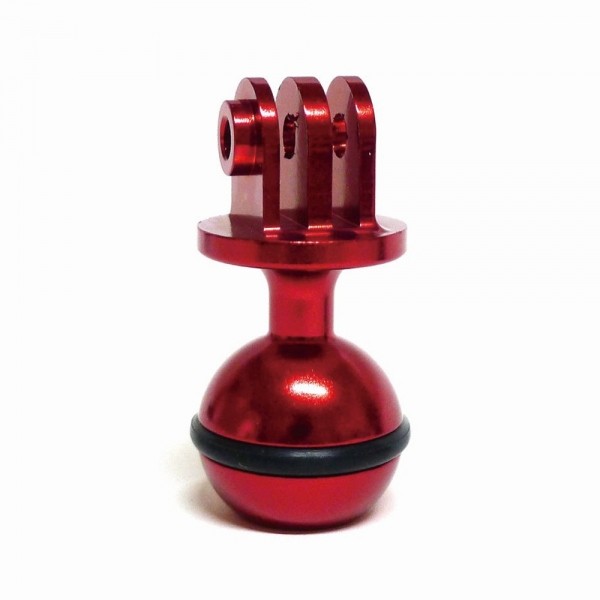 퐁당닷컴,고프로 볼마운트RED,,아이켈라이트,스쿠버 > 카메라 하우징 > 어댑터, 마운트, 클램프