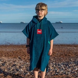 키즈 타월링 체인지 로브 네이비, Kids Towelling Change Robe - Navy
