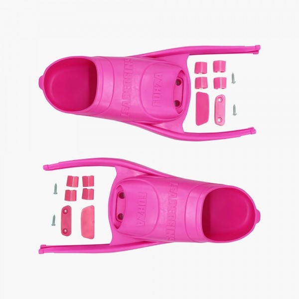 퐁당닷컴,리더핀 포르자 핑크 풋포켓, 어셈블리 세트 포함,,리더핀,프리다이빙 > 오리발 > 풋포켓