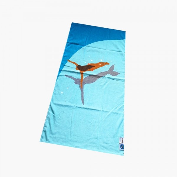 퐁당닷컴,땡처리, 서프퍼 머메이드 타올,cotton 100% 비치타월,서프퍼,초특가 > 땡처리