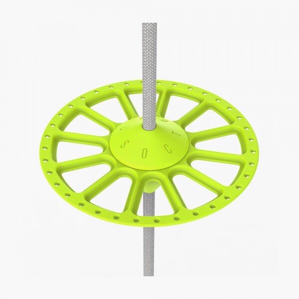 퐁당닷컴,옥토퍼스 바텀 플레이트 옐로우,MADE IN SWISS,옥토퍼스,프리다이빙 > 부이, 랜야드 > 바텀플레이트