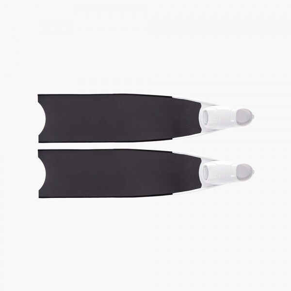 퐁당닷컴,100% 카본 바이핀 화이트 풋포켓, 100% Carbon Bi-Fins White Foot Pockets,,리더핀,프리다이빙 > 오리발 > 카본핀