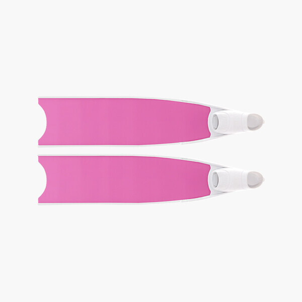 퐁당닷컴,리더핀 핑크 아이스, 화이트 풋포켓,,리더핀,프리다이빙 > 오리발 > 유리섬유핀
