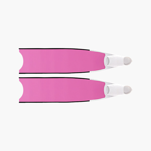 퐁당닷컴,리더핀 핑크 아이스, 화이트 풋포켓,,리더핀,프리다이빙 > 오리발 > 유리섬유핀