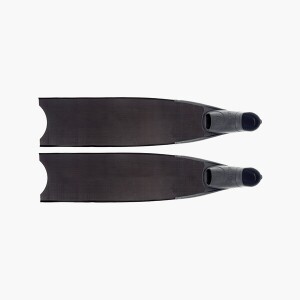 카본 파이버 바이핀 블랙 풋포켓, Carbon Fiber Bi-Fins Black Foot Pockets