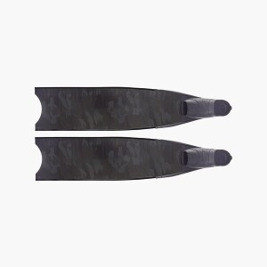 카모플라주 100% 카본 바이핀 블랙 풋포켓, Camouflage 100% Carbon Bi-Fins Black Foot Pockets