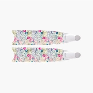 [한정판] 트레블러 바이핀 화이트 풋포켓, Traveller Bi-Fins White Foot Pockets