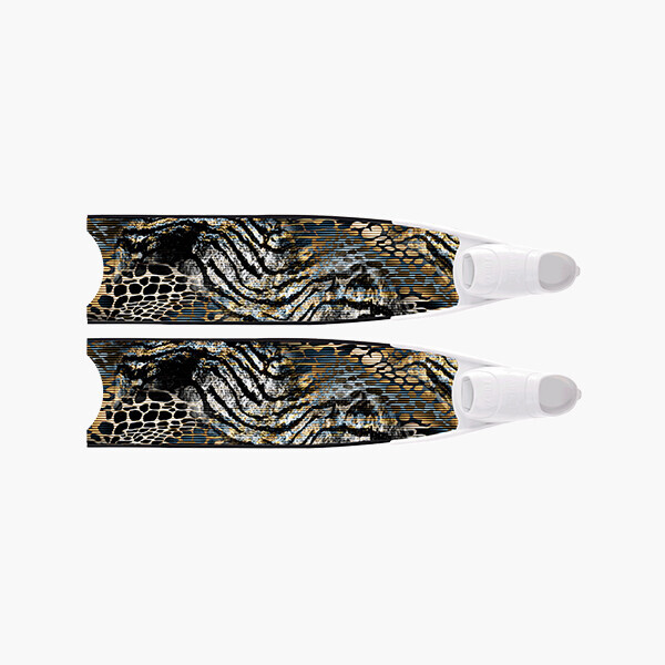 퐁당닷컴,리더핀 스킨, 화이트 풋포켓,,리더핀,프리다이빙 > 오리발 > 유리섬유핀