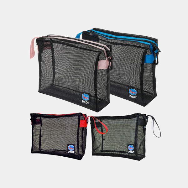 퐁당닷컴,패디 세척 가방, PADI MESH POUCH,,패디,스쿠버 > 가방 > 망가방