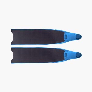 100% 카본 바이핀 블루 풋포켓, 100% Carbon Bi-Fins Blue Foot Pockets