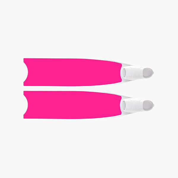 퐁당닷컴,리더핀 푸시아 퓨어카본, 화이트 풋포켓,,리더핀,프리다이빙 > 오리발 > 카본핀