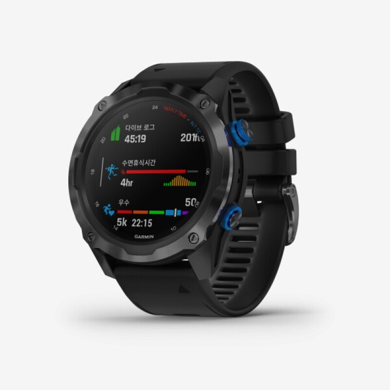 가민 디센트 Mk2i, 52mm Crbn Gry DLC Ti Blk