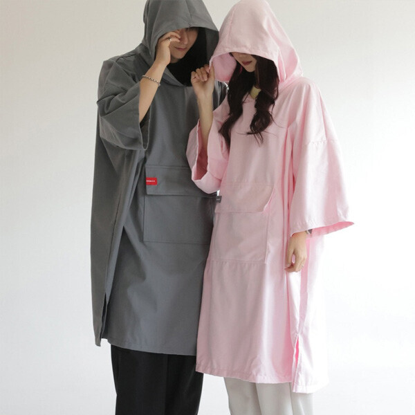 퐁당닷컴,드라이 판초,더블케이의 시그니처 판초! 뭐 하나 예쁘지 않은 색이 없다! 돌돌 말아서 밴드로 고정하면 가방 구석 남는 자리에 쏙 넣어가기 그만이에요!,더블케이,스쿠버 > 어패럴 > 판쵸, 타월