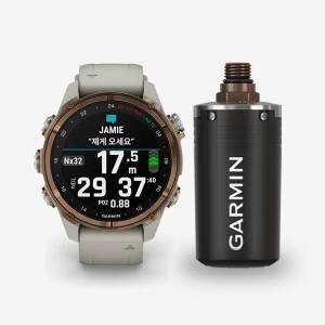 가민 디센트MK3i 43mm 티타늄 프렌치그레이 + T2 트랜스미터