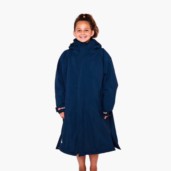 퐁당닷컴,레드 키즈 드라이 프로 로브,영국 감성 프리미엄 레드 아우터,레드,수영, 물놀이 > 어패럴 > 방풍 자켓