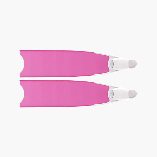 퐁당닷컴,리더핀 핑크 아이스, 화이트 풋포켓,,리더핀,프리다이빙 > 오리발 > 유리섬유핀