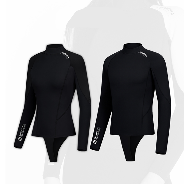 퐁당닷컴,브랑키아 다이빙 수트 아쿠아플렉스 2.2mm 상의,신형 색상만(올카화이트,올블랙) 비버테일이 있는 제품으로 출고됩니다.,브랑키아,프리다이빙 > 슈트 > 상의