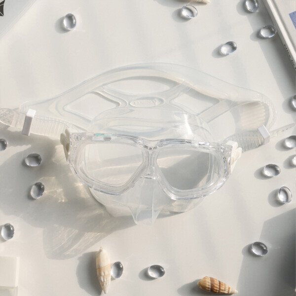 퐁당닷컴,재규어R BOLD-Aqua,반짝이는 아름다운 프레임, 말랑말랑 부드러운 스커트의 안전 KC인증 마스크. 플라스틱 렌즈 김서림 방지 코팅이 되어 있으니 바로 사용하세요!,더블케이,프리다이빙 > 마스크 > 2안식