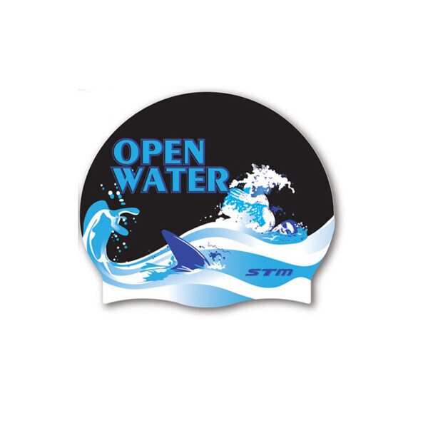 퐁당닷컴,[재입고 미정] OPEN WATER 수모 BLACK 수영모자 실리콘수모,,에스티엠,수영, 물놀이 > 수모 > 실리콘수모