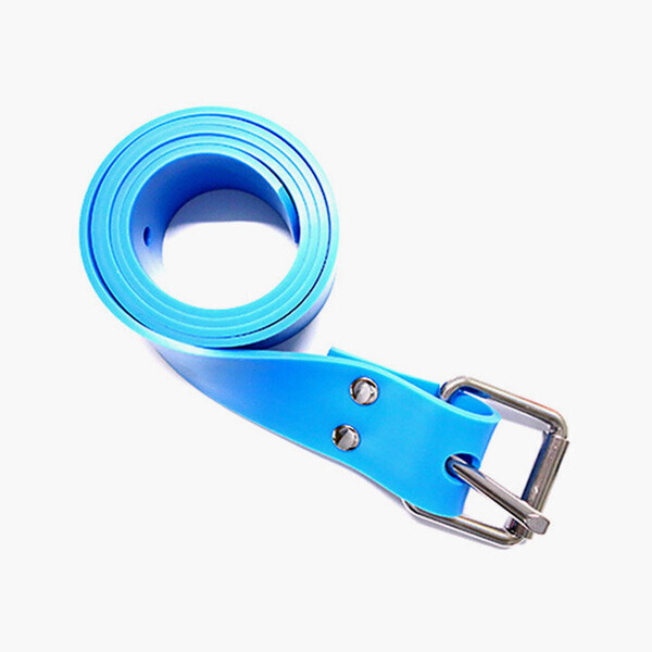 퐁당닷컴,[재입고 미정] 실리콘 웨이트 벨트 블루,,원브레스,프리다이빙 > 웨이트, 벨트 > 벨트