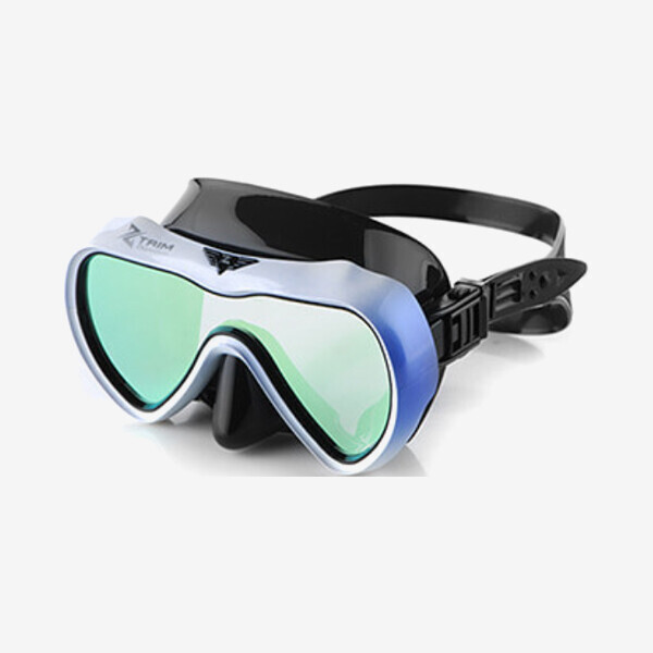 퐁당닷컴,[재입고 미정] 마스크 커맨더 Blue Gradation,퍼플 렌즈,엑스트림,스쿠버 > 마스크 > 1안식