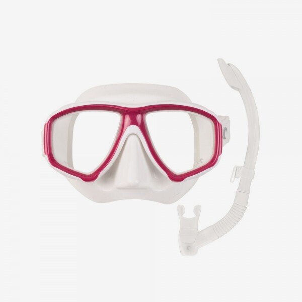 퐁당닷컴,오션테그 프리다이빙 스노클링 세트 소울 화이트핑크 엑스마우스 스노클,,오션테그,프리다이빙 > 스노클 > 일반형