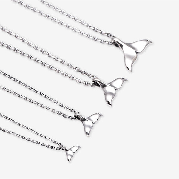 퐁당닷컴,돌고래꼬리 목걸이, Dolphin Lucky tail necklace,Sterling Silver 92.5%,언니쓰 다이브,스쿠버 acc > 다이빙 굿즈 > 쥬얼리